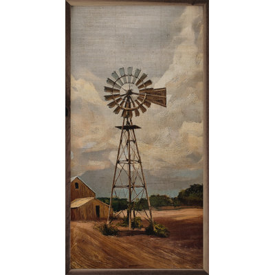 Moulin à vent à la ferme