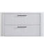 Commode élégante à 4 tiroirs avec façades en roseaux et accents métalliques pour un rangement amélioré et une esthétique moderne-277102954