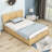 Satbir Wood Platform Bed with 2 Drawers and Headboard-1557873776