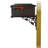 Kingston Aluminum Post Mounted Mailbox