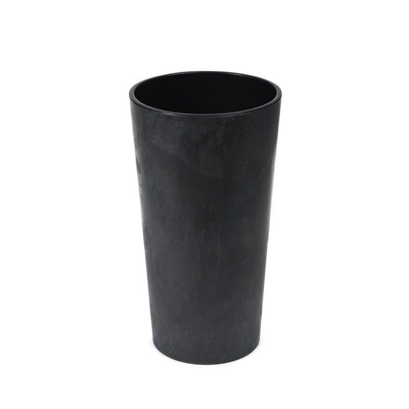 Sukari Planter Box, Black, 75cm H x 40cm W x 40cm D