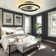 20" Flush Mount Ceiling Fan with Light and Remote & App Control