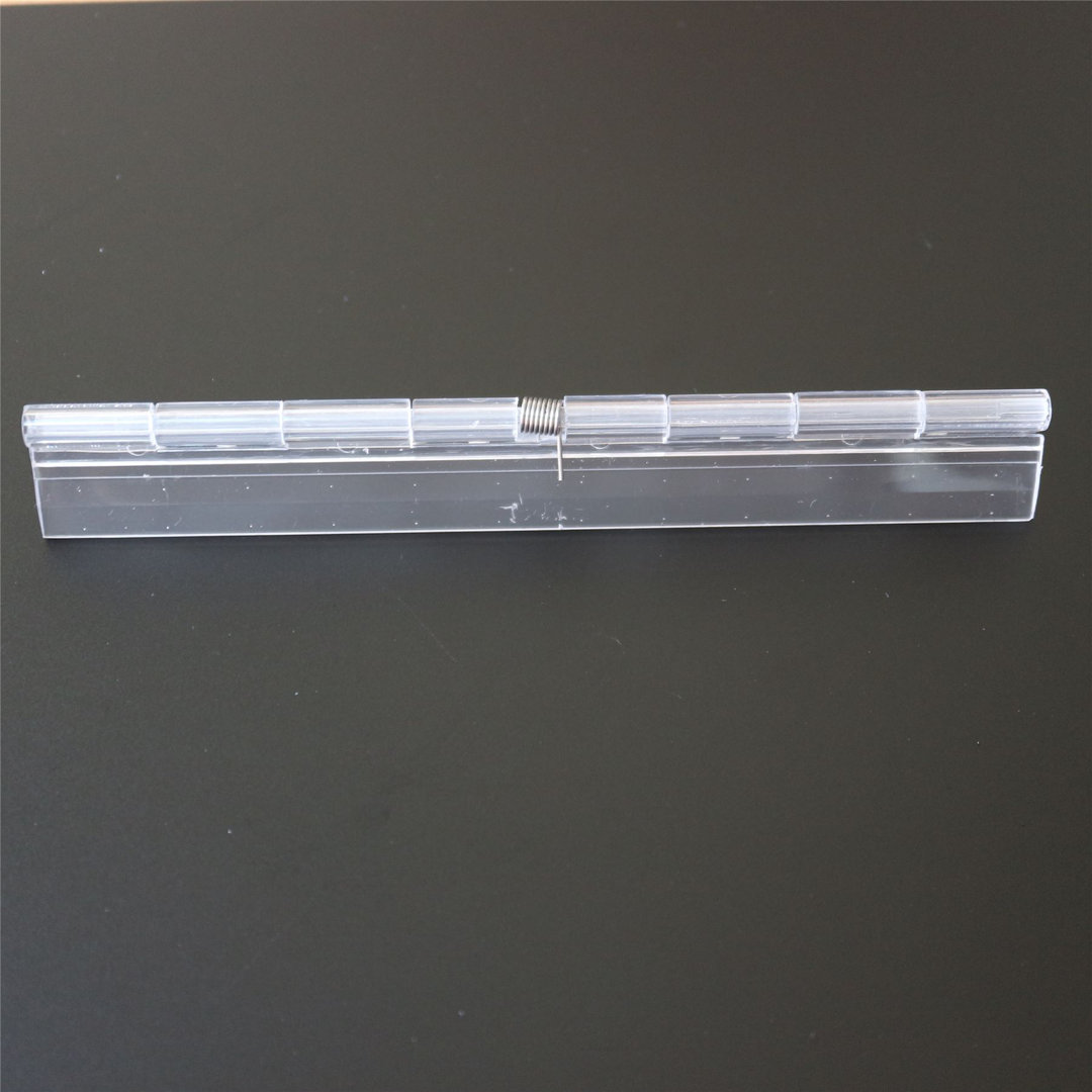 Acrylic Hinge 150mm Clear Spring, Continuous Acrylic Piano Hinges,