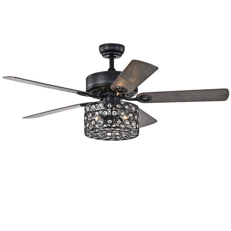 Tankersley 52'' Ceiling Fan with Light Kit