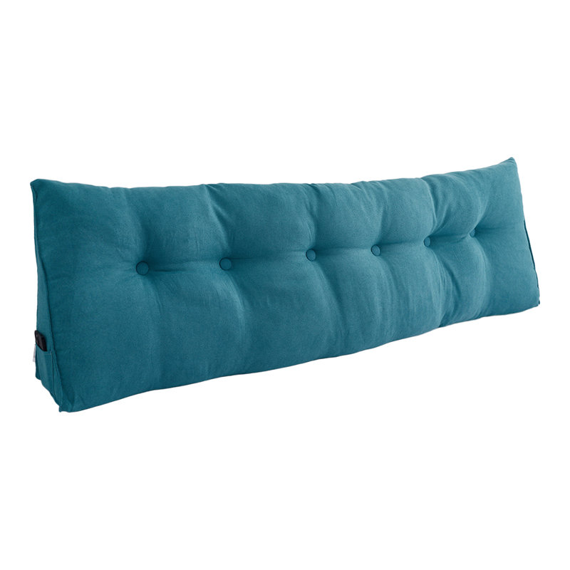 King Upholstered Headboard, Peacock Blue, 180cm W  x 50cm D