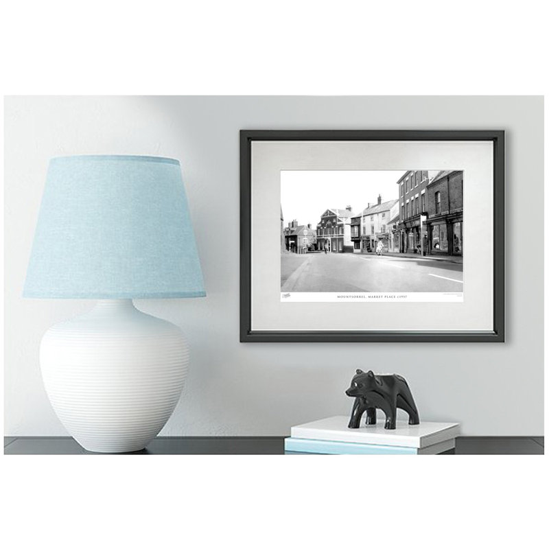 Mountsorrel, Market Place C1957 - Single Picture Frame Print, 31.5cm H x 38.8cm W x 2.3cm D