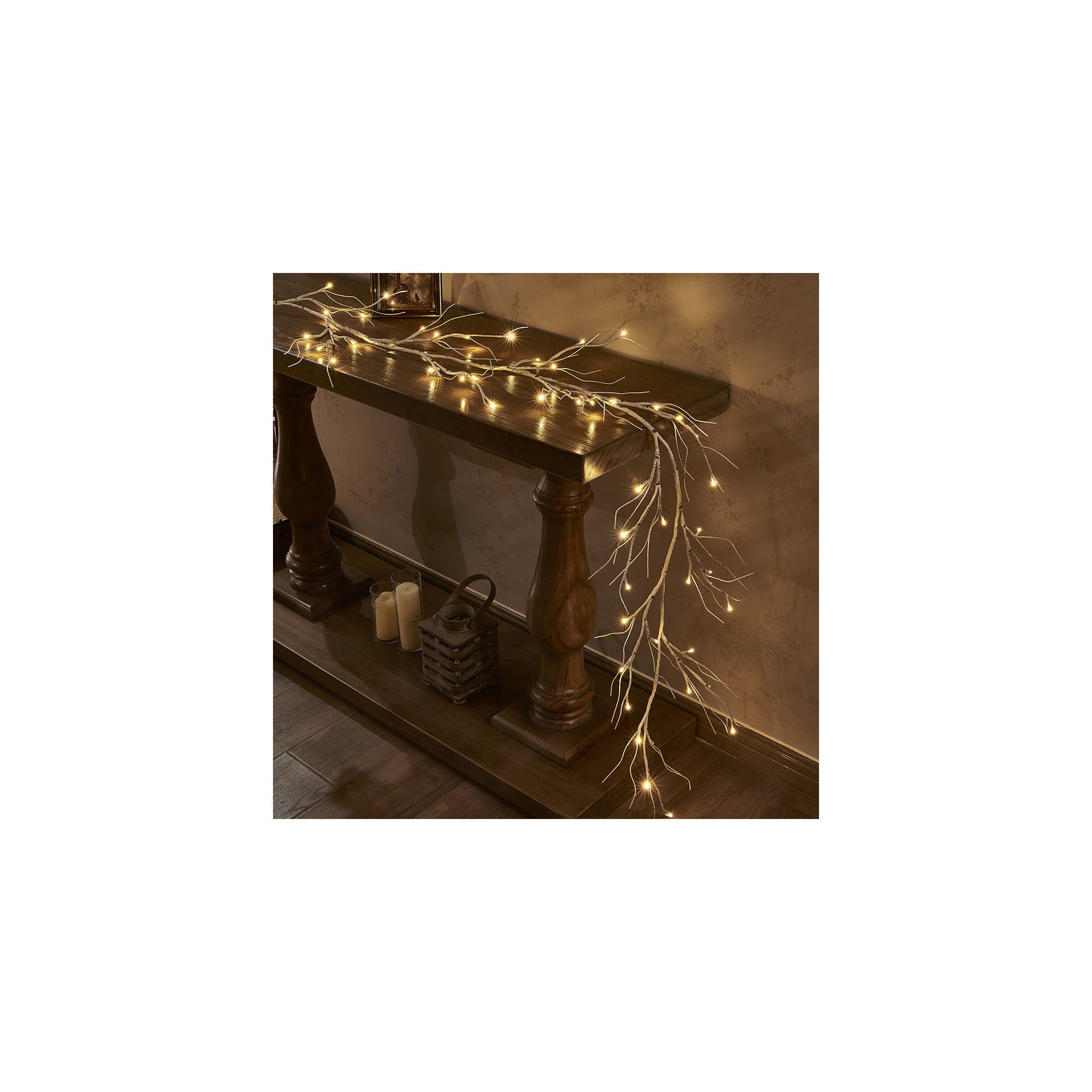 47'' in. Lighted Garland