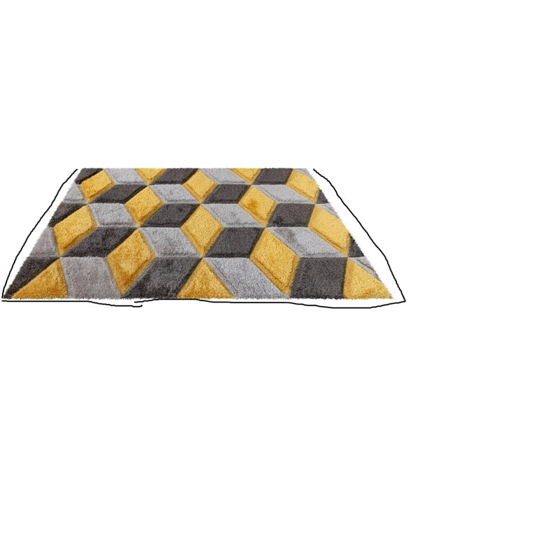 Shag Area Rug, Rectangle 60 x 110 cm