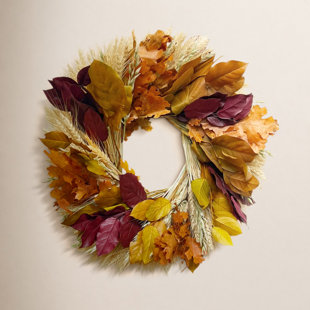 Preserved Autumn Grace 20" Fall Wreath