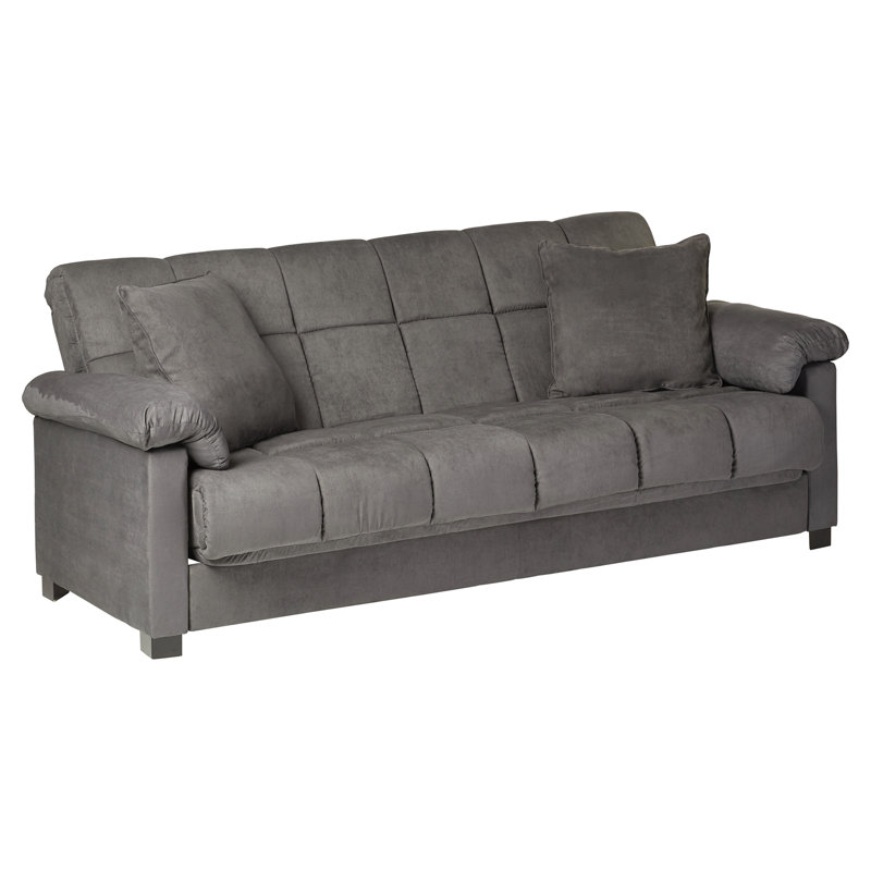 Upholstered Sofa, Gray