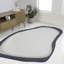 Tapis intérieur / extérieur crème / bleu marine Oneva-1381725365