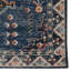 Tapis bleu sarcelle et ivoire lavable à la machine Alburnett-1374416478