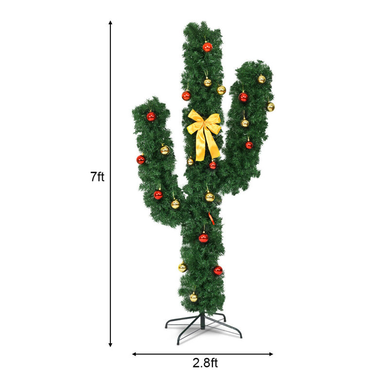 Arbre de Noël artificiel 7 'avec 160 lumières colorées