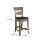 Tabouret de comptoir rembourré 30 po Yael