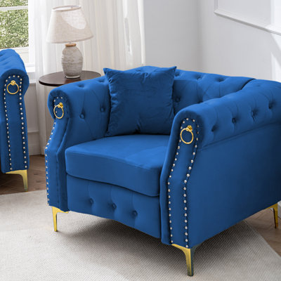  Fauteuil Chesterfield 40,9 po