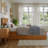 Madison Solid Wood Platform Bed with Panel Footboard and Storage Drawers-96140375