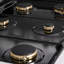 ZLINE 36 in. Autograph Paramount Gas Rangetop w/ 6 Burners & Champagne Bronze Accents-1392122680