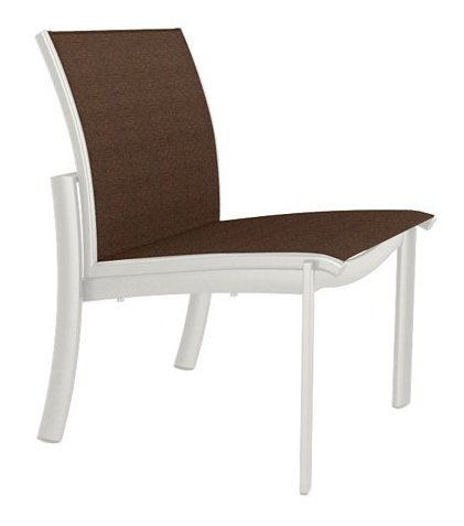 Kor Outdoor Dining Side Chair, Shell, Bogota