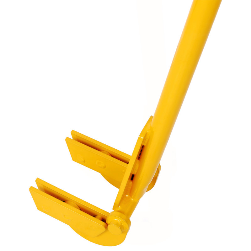 Outil Pallet Buster en jaune avec une longue poignée de 43 po