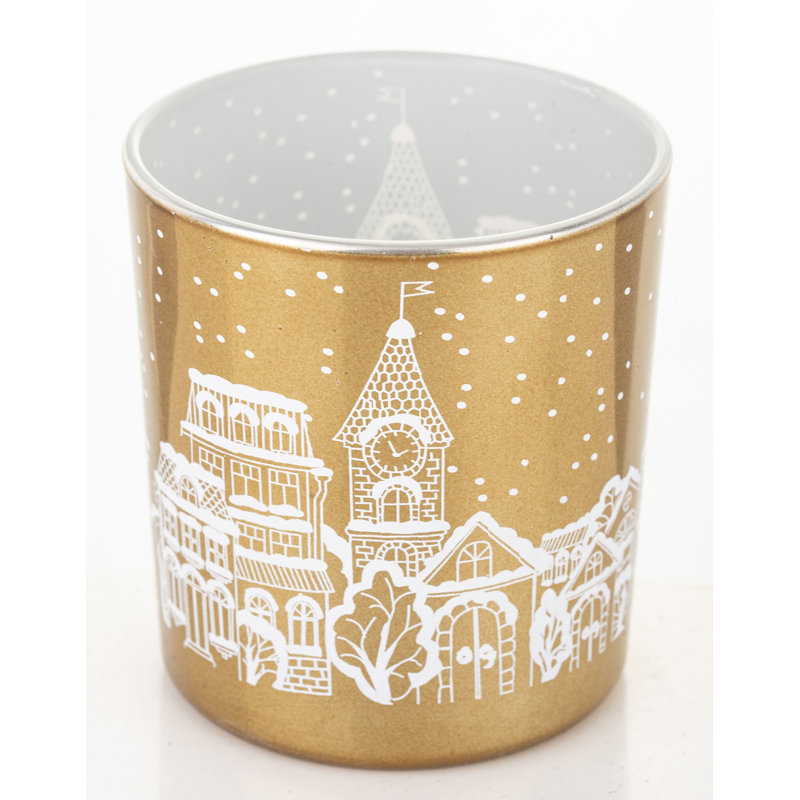 Beacsfield Glass Tabletop Tealight Holder