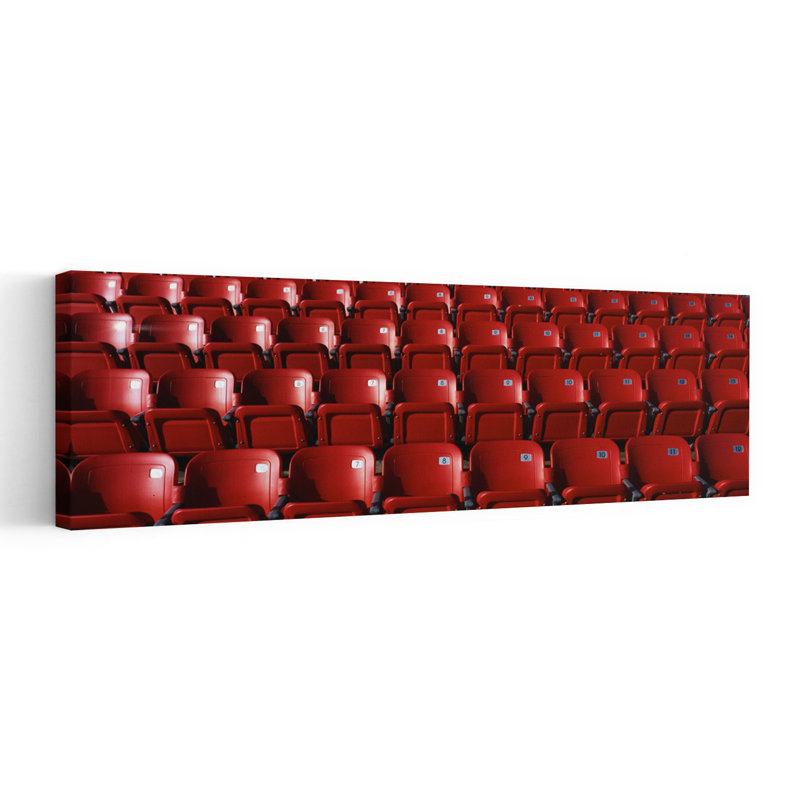 Stadium Seats by J Sohm/VOA LLC - Wrapped Canvas Panoramic Print, 50.8 cm H x 152.4 cm W