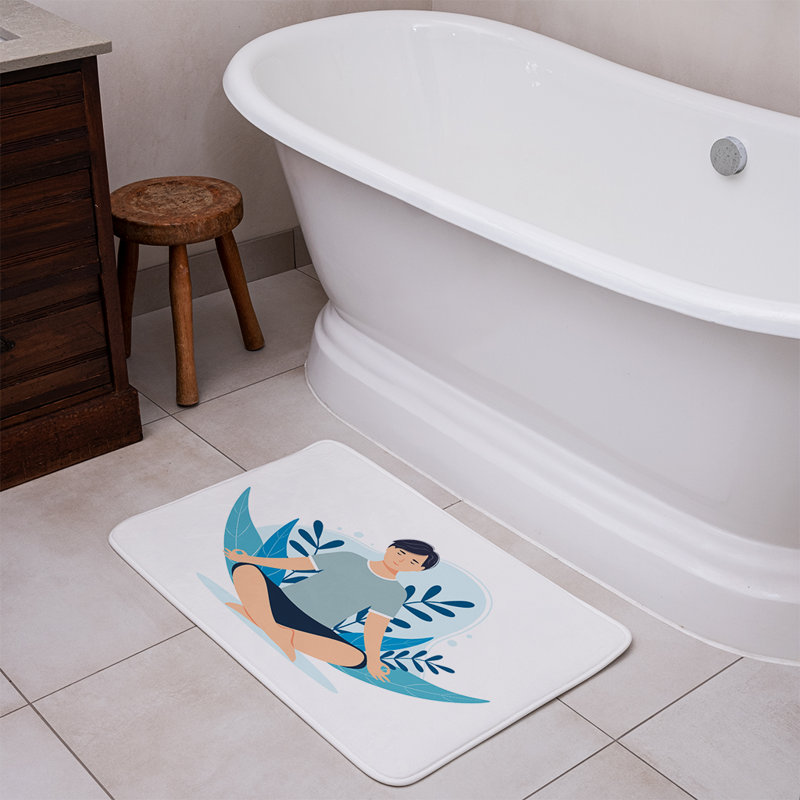 Dorethy Non-Slip Bath Rug