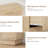5 Drawer Rattan Dresser for Bedroom, Wooden Chest with Integrated Legs for Hallway & Entryway-1885241137
