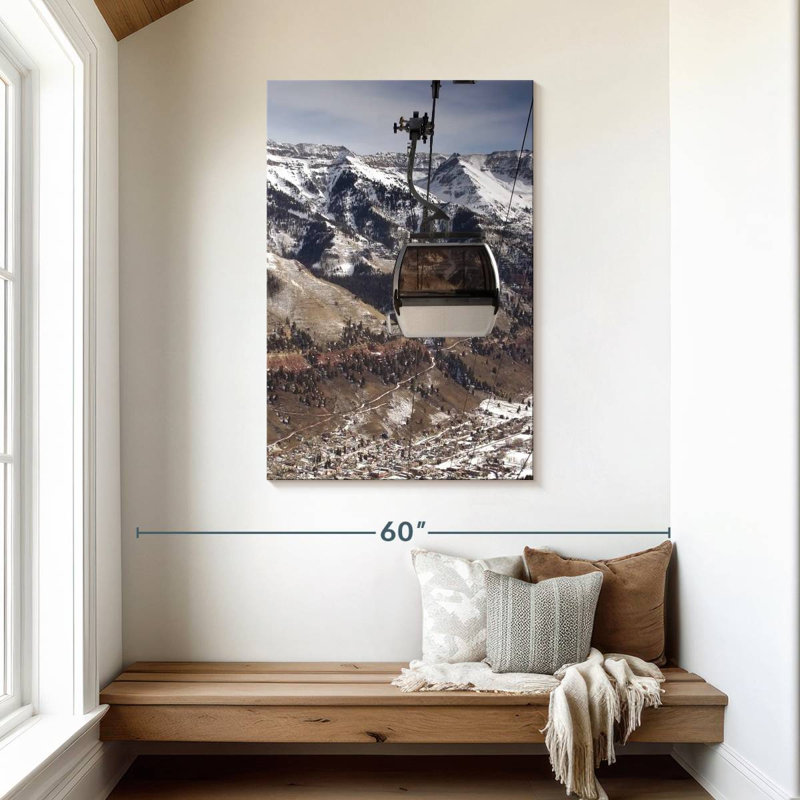 Aime Telluride Cable Car, 45" H x 30" W