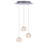 Bristow 3 - Light Glass Cluster Pendant