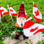 Statue de gnome de jardin Frank Exhart Good Time Fishing, 13 po