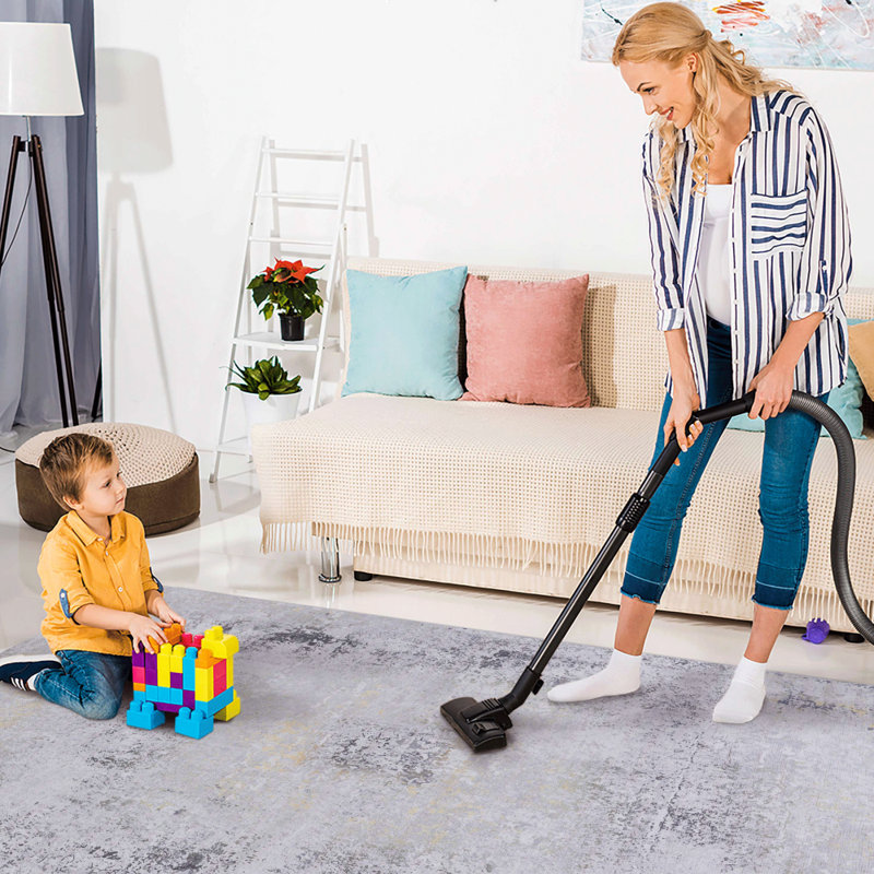 Tapis de couloir à poils courts lavable à la machine - antidérapant, résistant aux taches, adapté aux enfants et aux animaux de compagnie, élégant et polyvalent