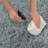 Solid Rug Soft Fluffy Light Gray Indoor Area Rug for Living Room Bedroom Nursery Kids Room-835077179-805677135