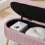 Banc de rangement en velours Nellee-1331644572