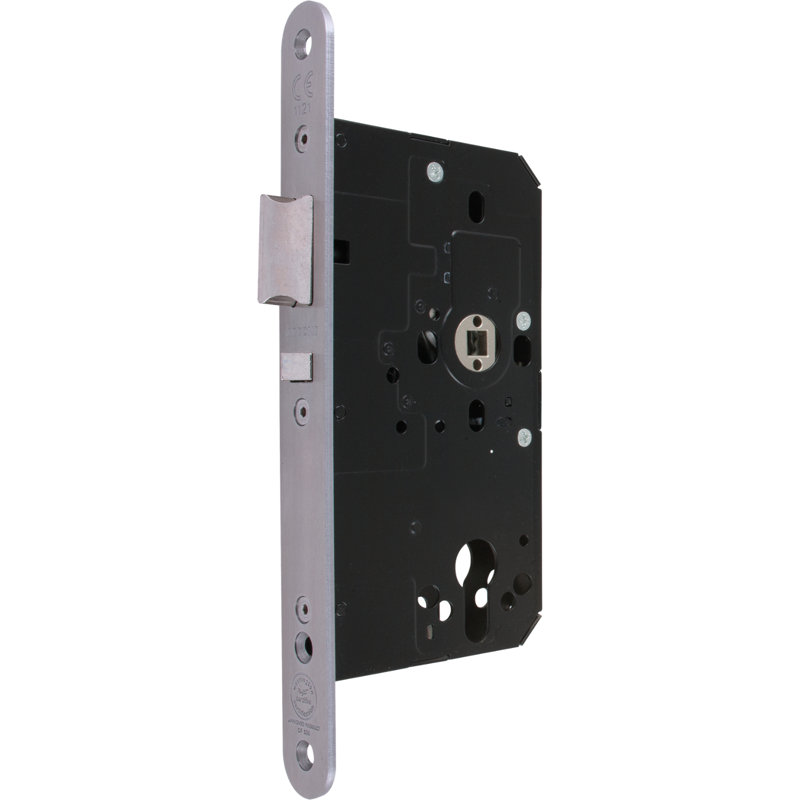 Amauriah Locks 72Mm Mortice Nightlatch Case, Satin Stainless Steel