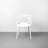 Modholic Nest Dining Chair, White (Set Of 2)-27656349-122782396