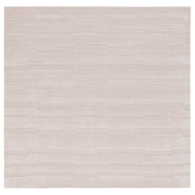 Elona Beige Hand-Tufted Wool Rug