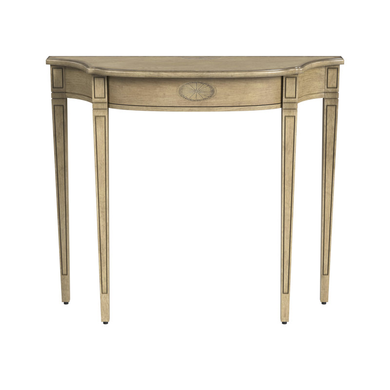 Joanne 36'' Console Table, Antique Beige