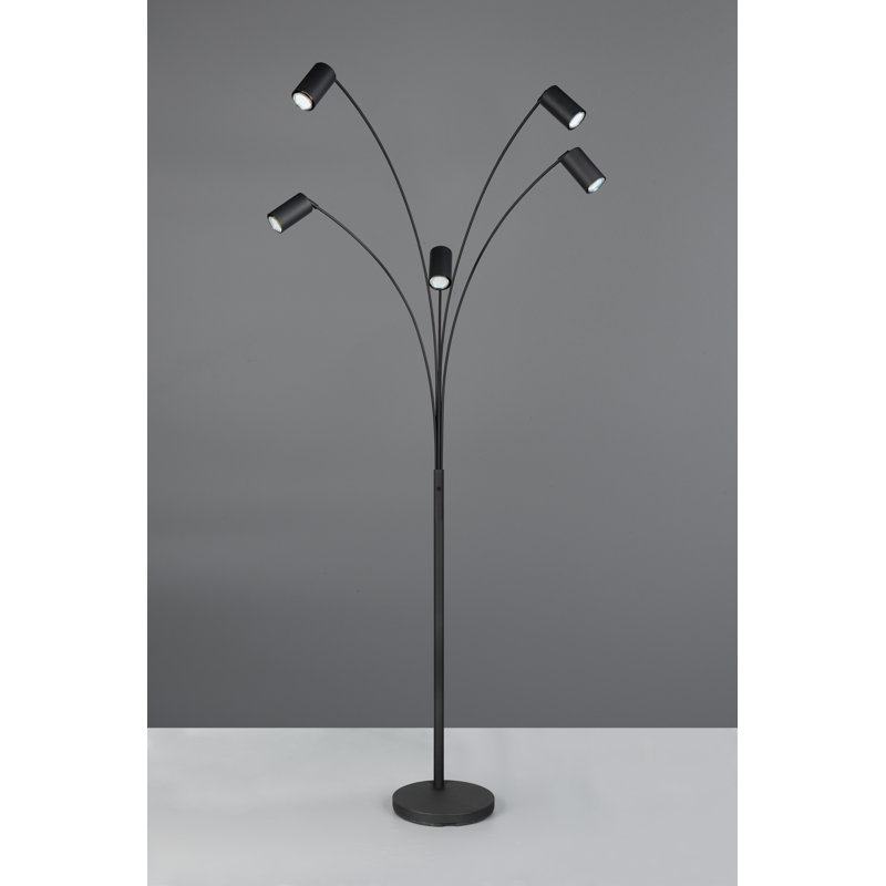 Balagan 200cm Arched Floor Lamp, Black