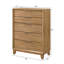 Commode haute 5 tiroirs 1pc