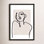 Romina Gadler "Figure and Form 1" Print