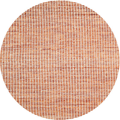Tapis contemporain orange