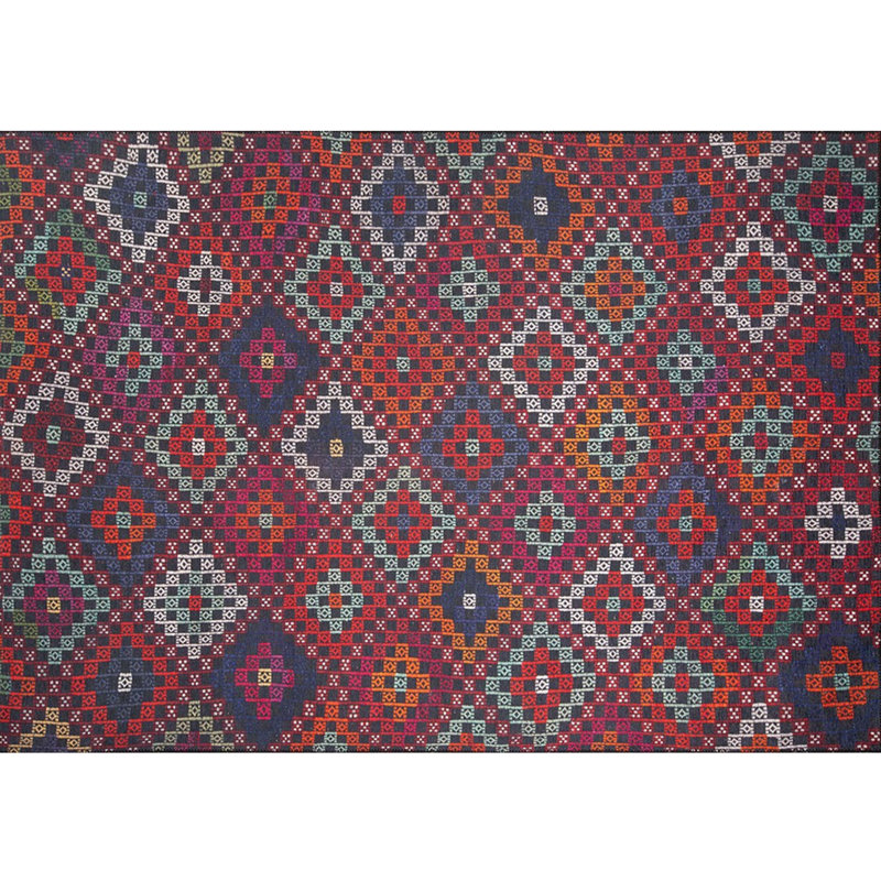 Luxurious Machine Washable Carpet, 100% Polyester, 7.5 x 10.8 Feet | Pile Height: 0.2 Inches, 1850 g/m² | Recycled Poly Cotton Underside, Easy Care, Perfect for Living Room & Bedroom, Soft & Durable Design