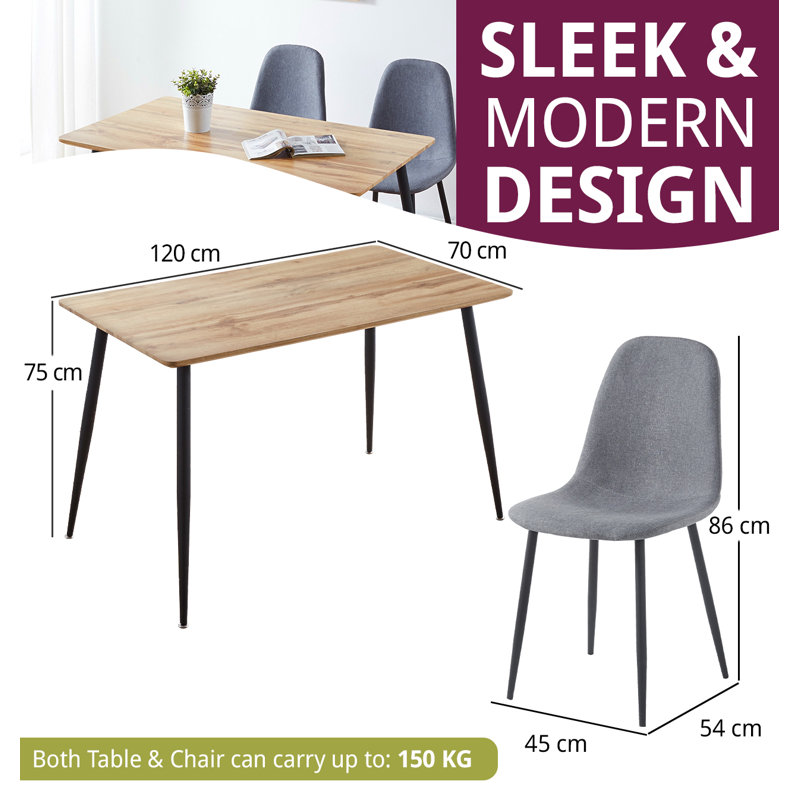 Antigua 4 - Person Dining Set
