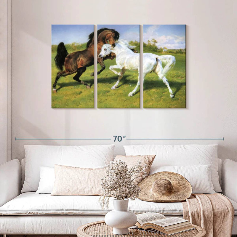 Brampt The Duel 1895, 28" H x 45" W