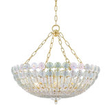Floral Park 8 - Light Shaded Chandelier Empire Chandelier