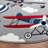 Haveman Light Gray/Red Area Rug-317981055