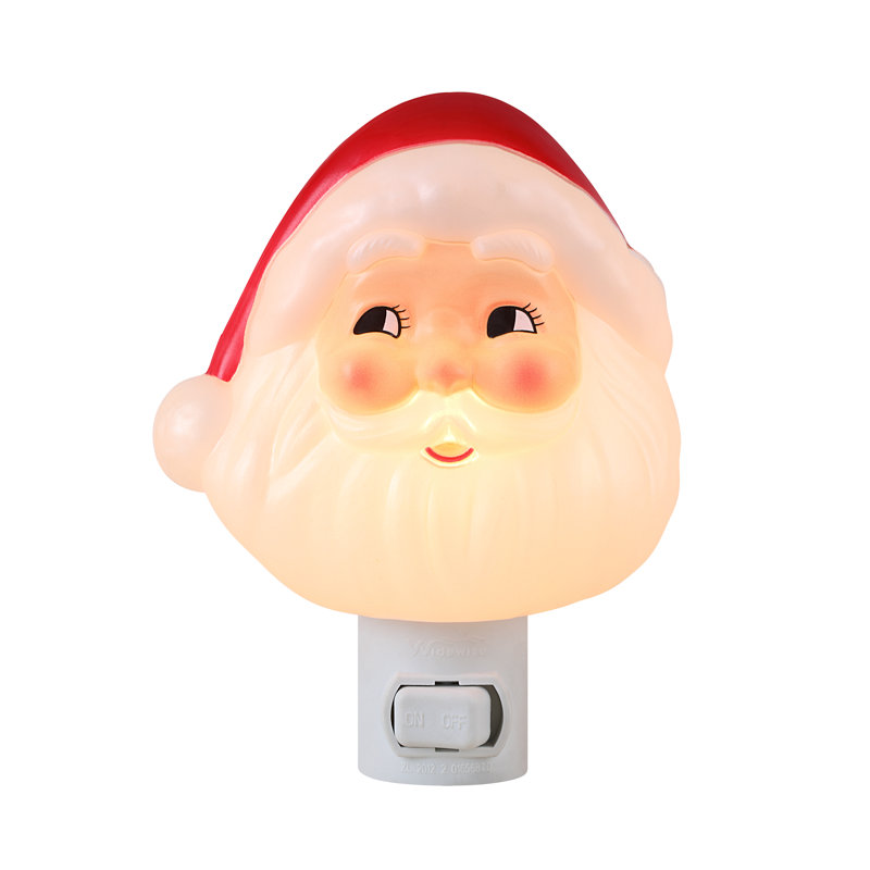 Veilleuse incassable 5 po - Père Noël