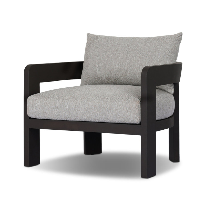 Jackson Outdoor Lounge Chair, Concha Fog