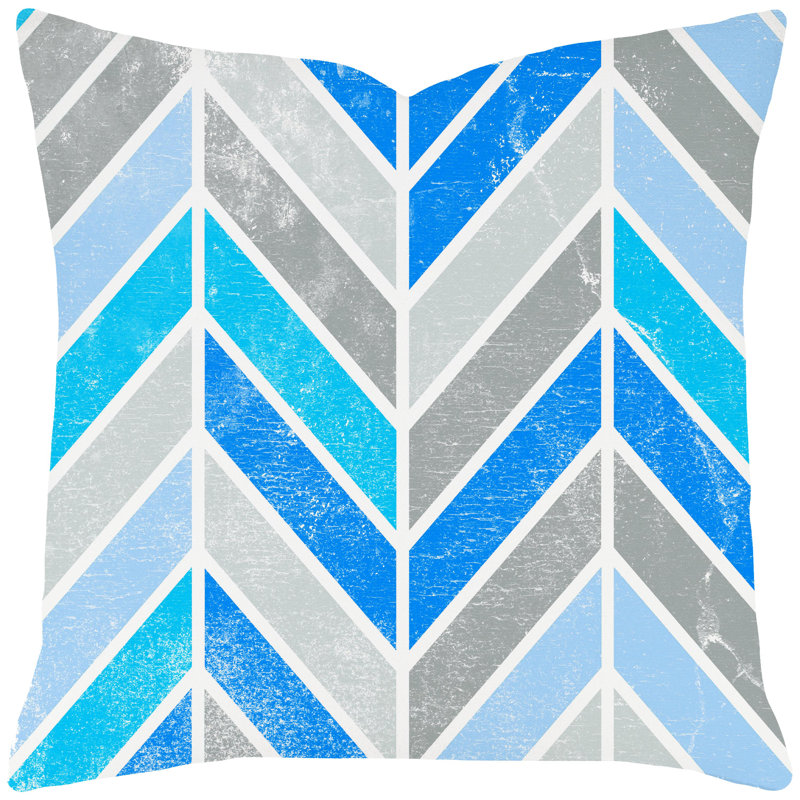 Housse de coussin en coton & insert, 16 po x 16 po