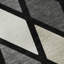 Premium Machine Washable Prisco Black Rug-1609512713